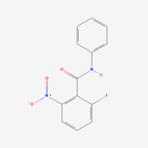 870281-83-7 2-fluoro-6-nitro-N-phenylbenzamide chemical structure