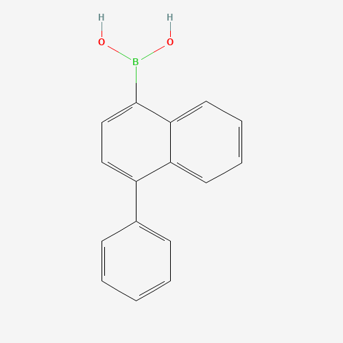 372521-91-0 (4-phenylnaphthalen-1-yl)boronic acid chemical structure