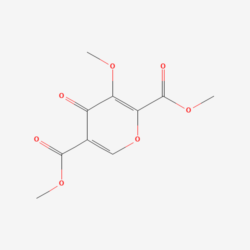 1246616-82-9 dimethyl 3-methoxy-4-oxopyran-2,5-dicarboxylate chemical structure