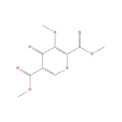 1246616-82-9 dimethyl 3-methoxy-4-oxopyran-2,5-dicarboxylate chemical structure