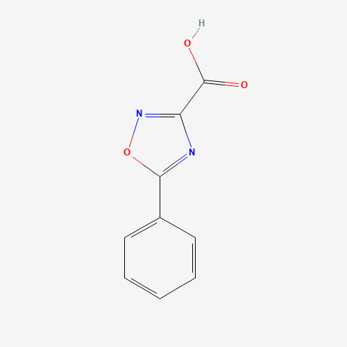 37937-62-5 5-phenyl-1,2,4-oxadiazole-3-carboxylic acid chemical structure
