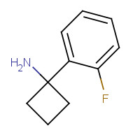1017391-62-6 1-(2-fluorophenyl)cyclobutan-1-amine chemical structure