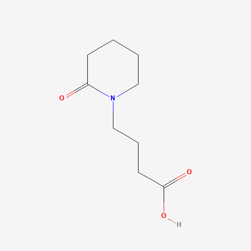 82360-26-7 4-(2-oxopiperidin-1-yl)butanoic acid chemical structure