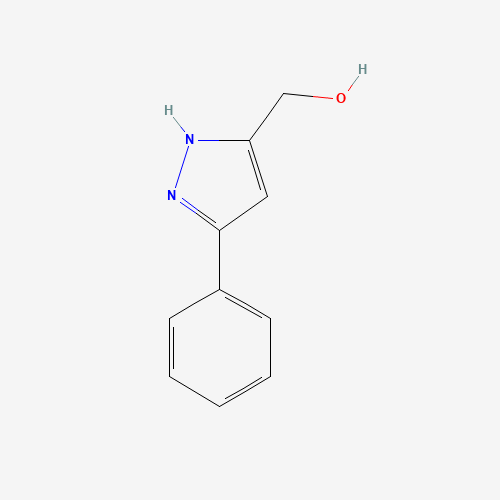 179057-19-3 (3-phenyl-1H-pyrazol-5-yl)methanol chemical structure