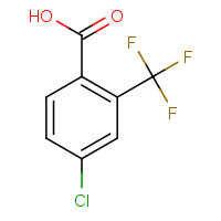 142994-09-0 4-chloro-2-(trifluoromethyl)benzoic acid chemical structure