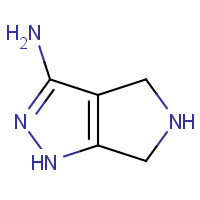 953732-68-8 1,4,5,6-tetrahydropyrrolo[3,4-c]pyrazol-3-amine chemical structure