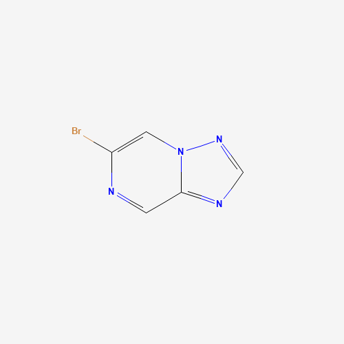 1233026-51-1 6-bromo-[1,2,4]triazolo[1,5-a]pyrazine chemical structure