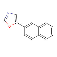 143659-20-5 5-naphthalen-2-yl-1,3-oxazole chemical structure