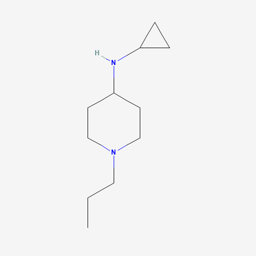 387358-45-4 N-cyclopropyl-1-propylpiperidin-4-amine chemical structure