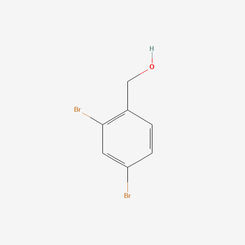 666747-06-4 (2,4-dibromophenyl)methanol chemical structure