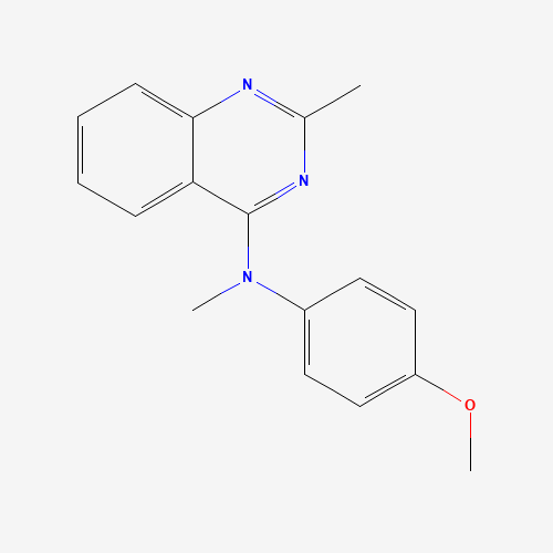 827031-83-4 N-(4-methoxyphenyl)-N,2-dimethylquinazolin-4-amine chemical structure