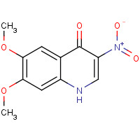 205448-44-8 6,7-dimethoxy-3-nitro-1H-quinolin-4-one chemical structure