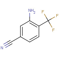 1220630-83-0 3-amino-4-(trifluoromethyl)benzonitrile chemical structure