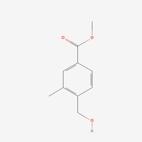 24078-25-9 methyl 4-(hydroxymethyl)-3-methylbenzoate chemical structure