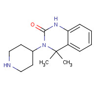 1168220-26-5 4,4-dimethyl-3-piperidin-4-yl-1H-quinazolin-2-one chemical structure