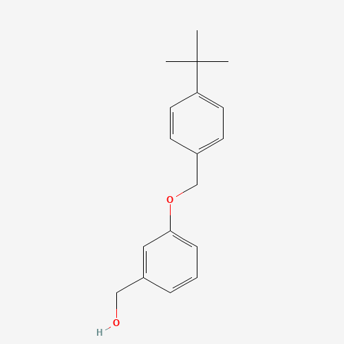 1040317-49-4 [3-[(4-tert-butylphenyl)methoxy]phenyl]methanol chemical structure
