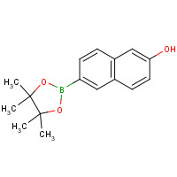 269410-21-1 6-(4,4,5,5-tetramethyl-1,3,2-dioxaborolan-2-yl)naphthalen-2-ol chemical structure