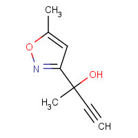 1202769-66-1 2-(5-methyl-1,2-oxazol-3-yl)but-3-yn-2-ol chemical structure