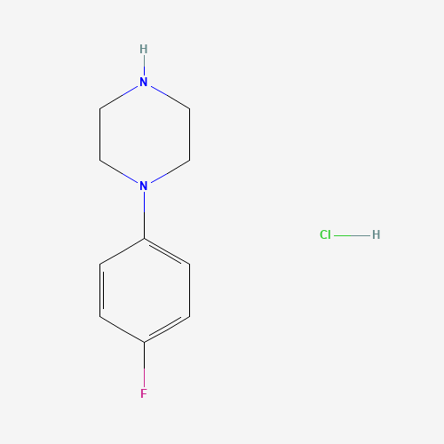 16141-90-5 1-(4-fluorophenyl)piperazine;hydrochloride chemical structure