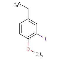 868167-69-5 4-ethyl-2-iodo-1-methoxybenzene chemical structure