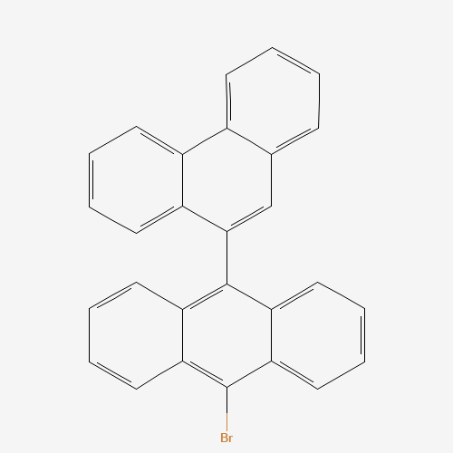 845457-53-6 9-bromo-10-phenanthren-9-ylanthracene chemical structure