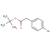 33155-58-7 tert-butyl 2-(4-bromophenyl)acetate chemical structure
