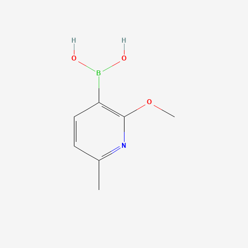 1000802-75-4 (2-methoxy-6-methylpyridin-3-yl)boronic acid chemical structure