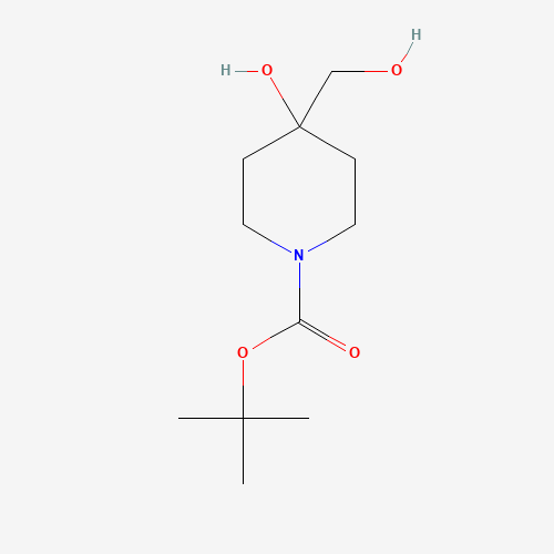389889-80-9 tert-butyl 4-hydroxy-4-(hydroxymethyl)piperidine-1-carboxylate chemical structure