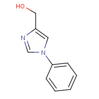 94128-94-6 (1-phenylimidazol-4-yl)methanol chemical structure