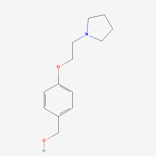 262425-92-3 [4-(2-pyrrolidin-1-ylethoxy)phenyl]methanol chemical structure