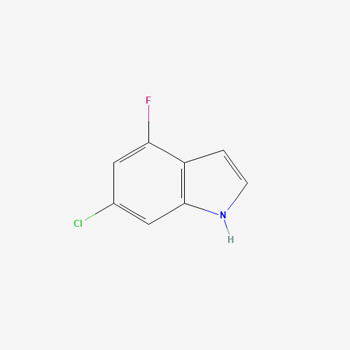 885520-88-7 6-chloro-4-fluoro-1H-indole chemical structure