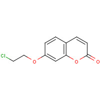 208467-32-7 7-(2-chloroethoxy)chromen-2-one chemical structure