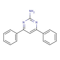 40230-24-8 4,6-diphenylpyrimidin-2-amine chemical structure