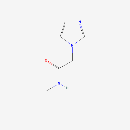 1204921-90-3 N-ethyl-2-imidazol-1-ylacetamide chemical structure