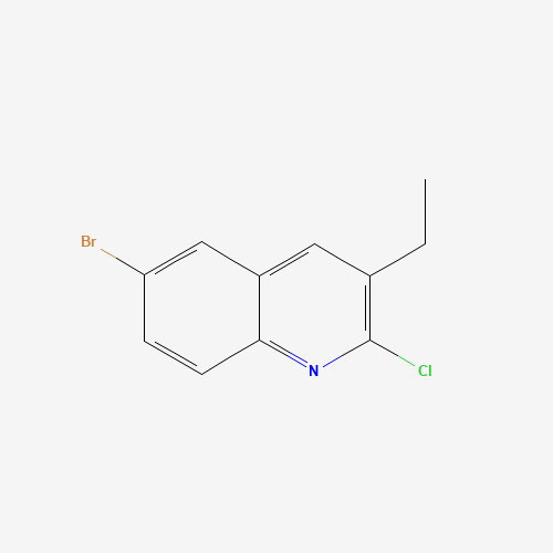 409346-70-9 6-bromo-2-chloro-3-ethylquinoline chemical structure