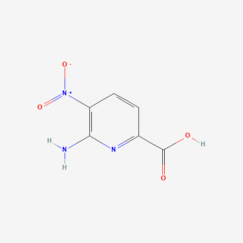 84487-06-9 6-amino-5-nitropyridine-2-carboxylic acid chemical structure