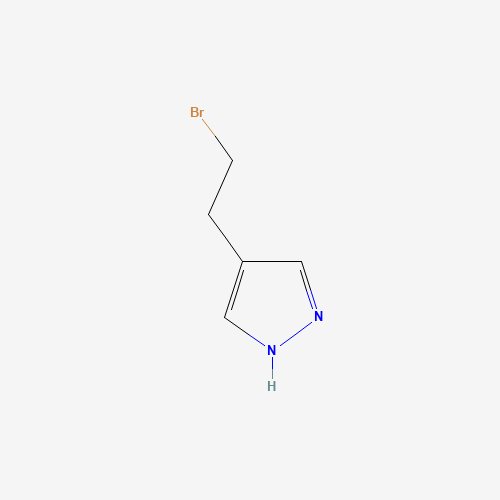 1142953-56-7 4-(2-bromoethyl)-1H-pyrazole chemical structure
