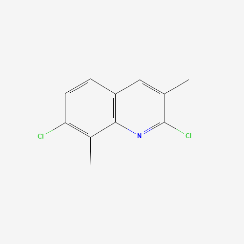 108097-00-3 2,7-dichloro-3,8-dimethylquinoline chemical structure