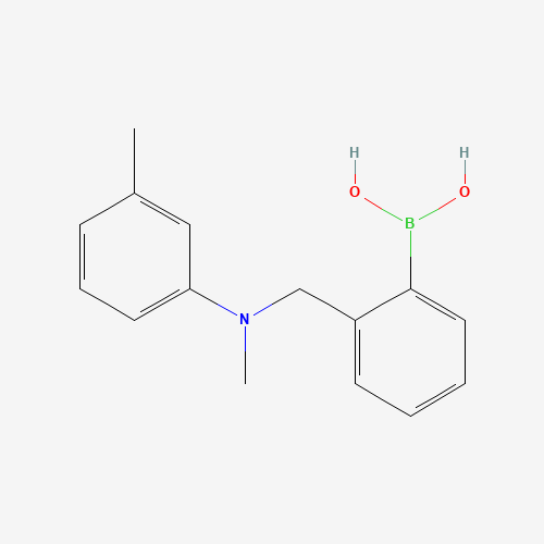 436845-46-4 [2-[(N,3-dimethylanilino)methyl]phenyl]boronic acid chemical structure