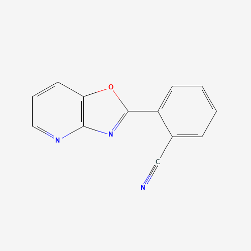 52334-40-4 2-([1,3]oxazolo[4,5-b]pyridin-2-yl)benzonitrile chemical structure