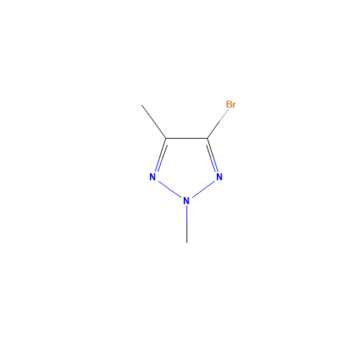 942060-54-0 4-bromo-2,5-dimethyltriazole chemical structure