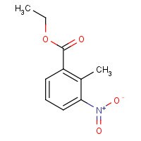 59382-60-4 ethyl 2-methyl-3-nitrobenzoate chemical structure