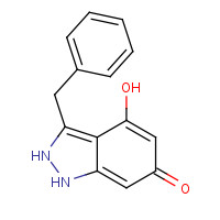 874985-00-9 3-benzyl-4-hydroxy-1,2-dihydroindazol-6-one chemical structure