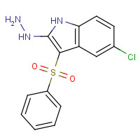 918494-32-3 [3-(benzenesulfonyl)-5-chloro-1H-indol-2-yl]hydrazine chemical structure
