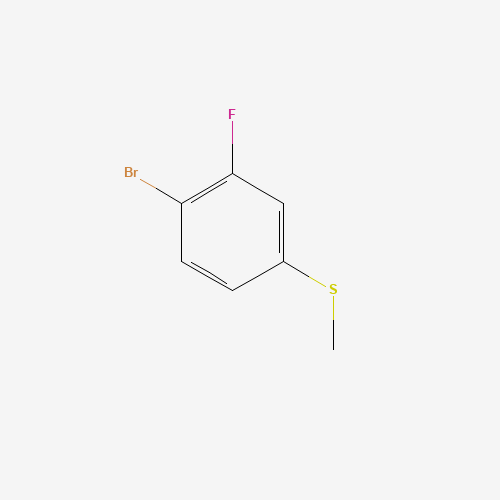 917562-25-5 1-bromo-2-fluoro-4-methylsulfanylbenzene chemical structure