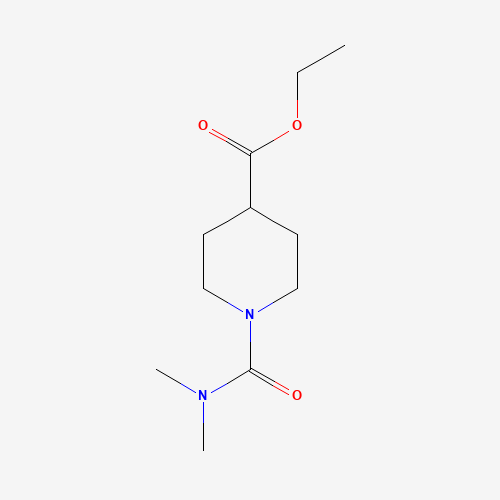 333985-78-7 ethyl 1-(dimethylcarbamoyl)piperidine-4-carboxylate chemical structure