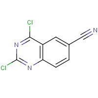 150449-98-2 2,4-dichloroquinazoline-6-carbonitrile chemical structure
