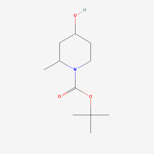 208046-23-5 tert-butyl 4-hydroxy-2-methylpiperidine-1-carboxylate chemical structure
