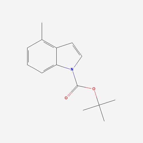 136540-84-6 tert-butyl 4-methylindole-1-carboxylate chemical structure