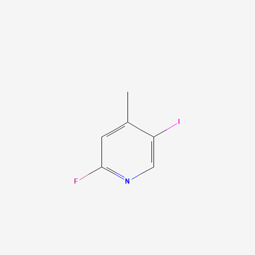 1184913-75-4 2-fluoro-5-iodo-4-methylpyridine chemical structure